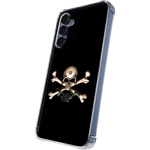 Alchemy Skull and Crossbones Galaxy A35 5G Clear Case